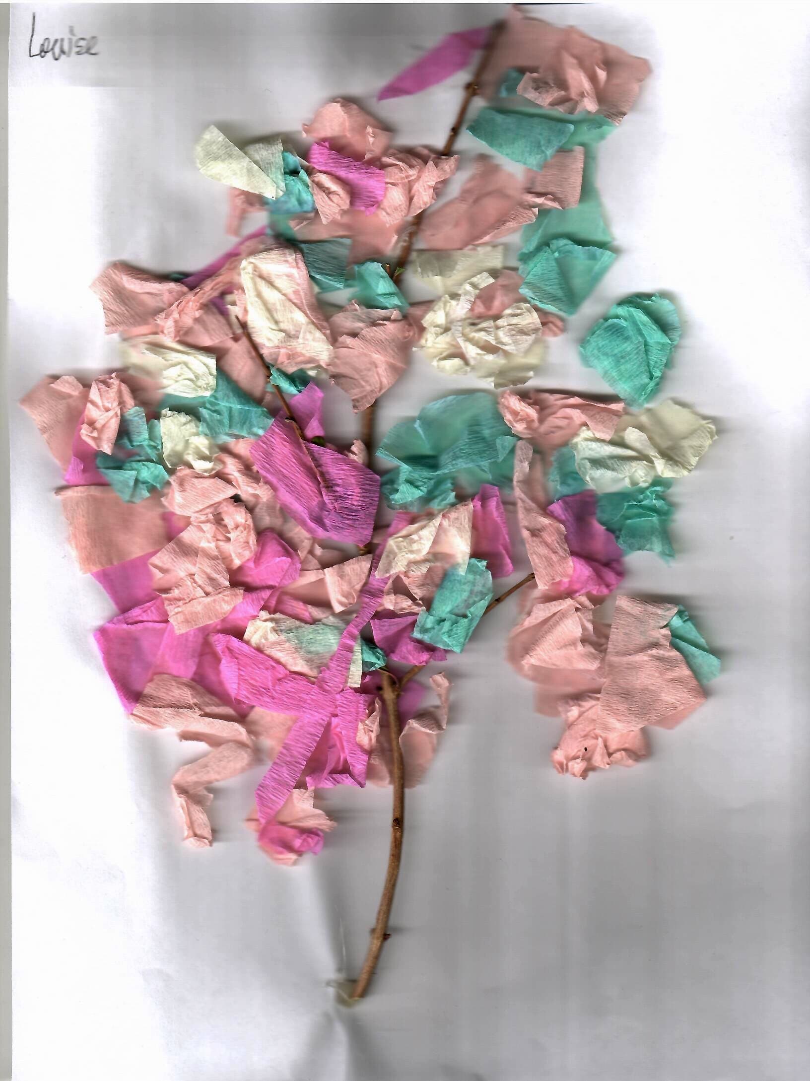 Colorful Leaf Collage