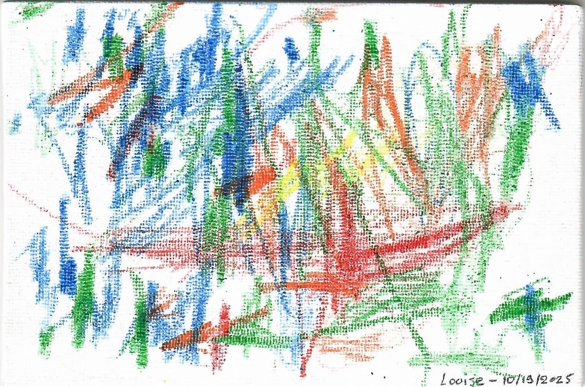 Rainbow Explosion Canvas
